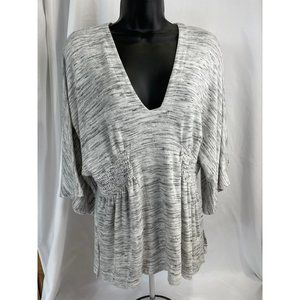 Page VI Women's Large Salt and Pepper Design Shirt